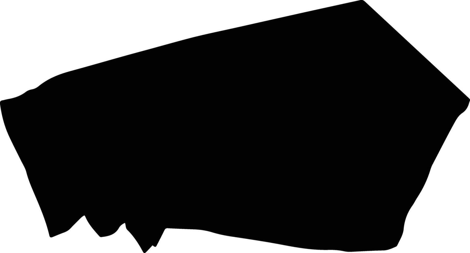 Tam Nong Vietnam silhouette map vector