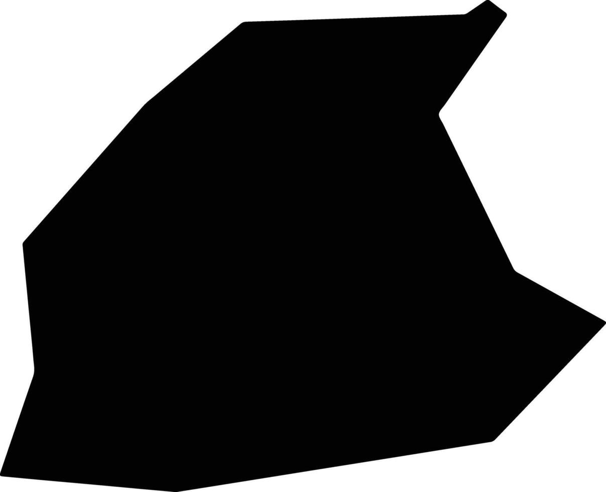 Tamaki Japan silhouette map vector