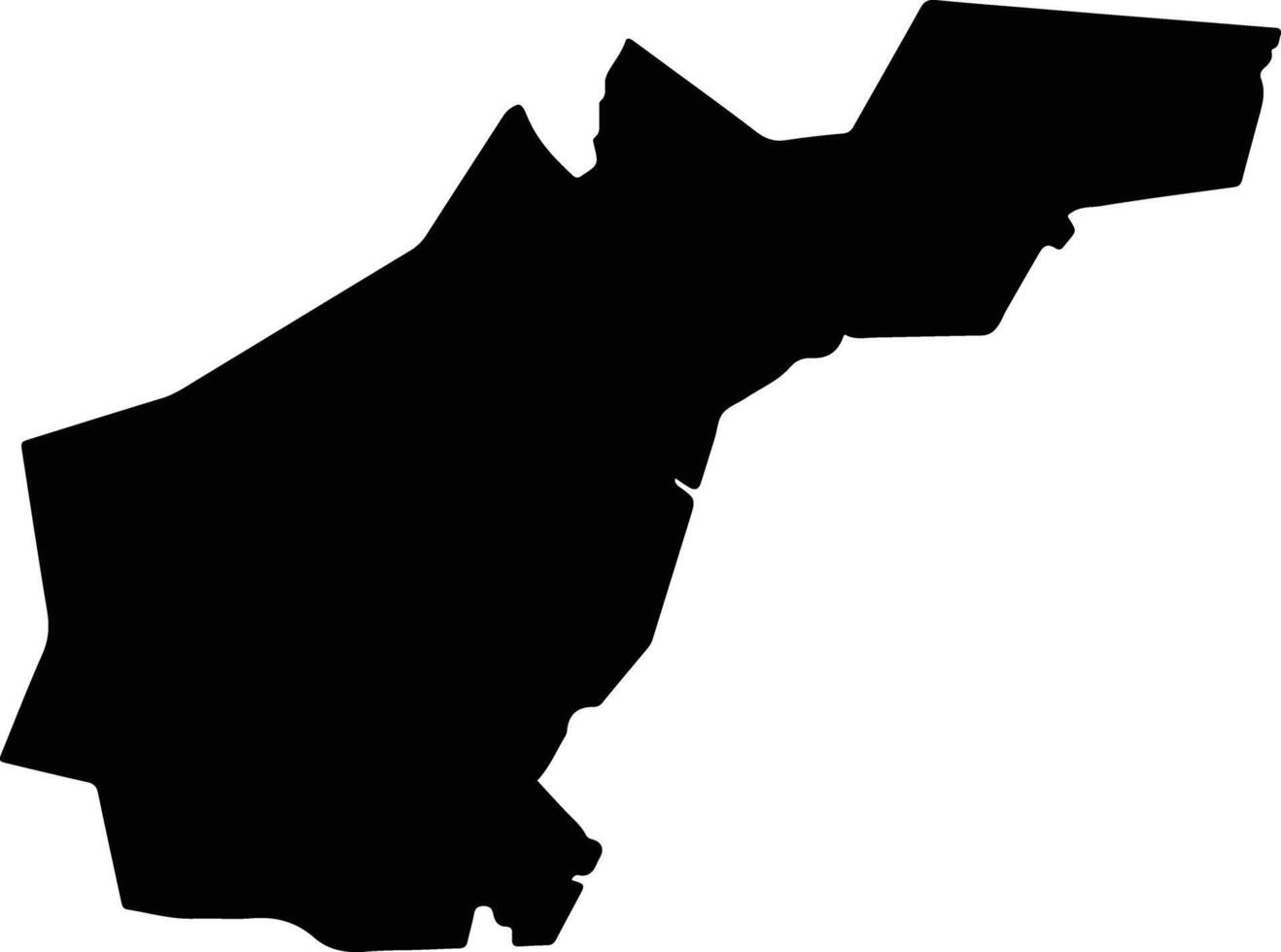 Tamano Japan silhouette map vector