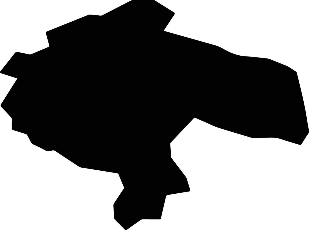 Tamura Japan silhouette map vector