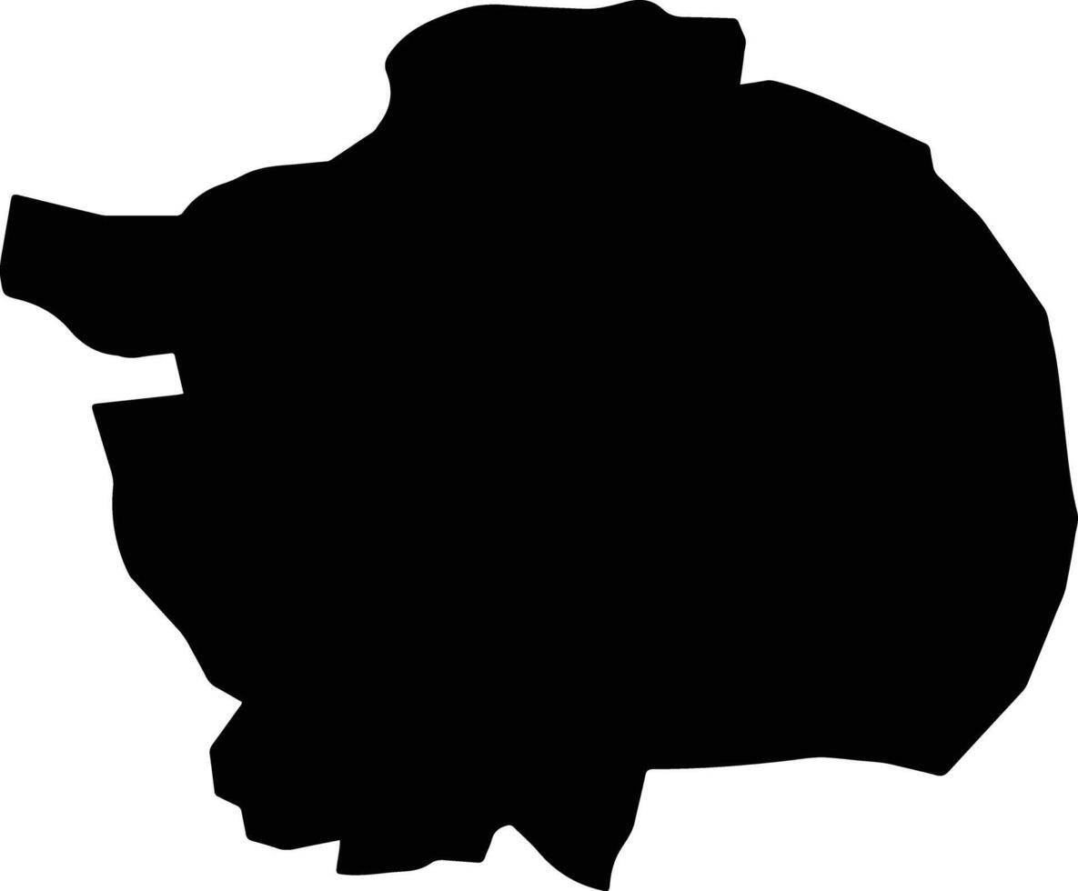 Tamya Egypt silhouette map vector
