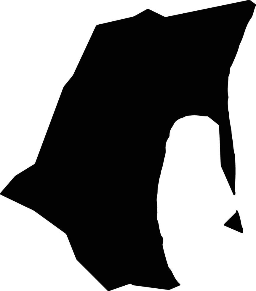 Tapes Brazil silhouette map vector