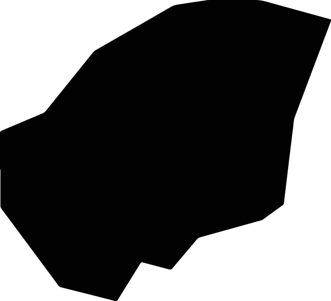 Tarabai Brazil silhouette map vector