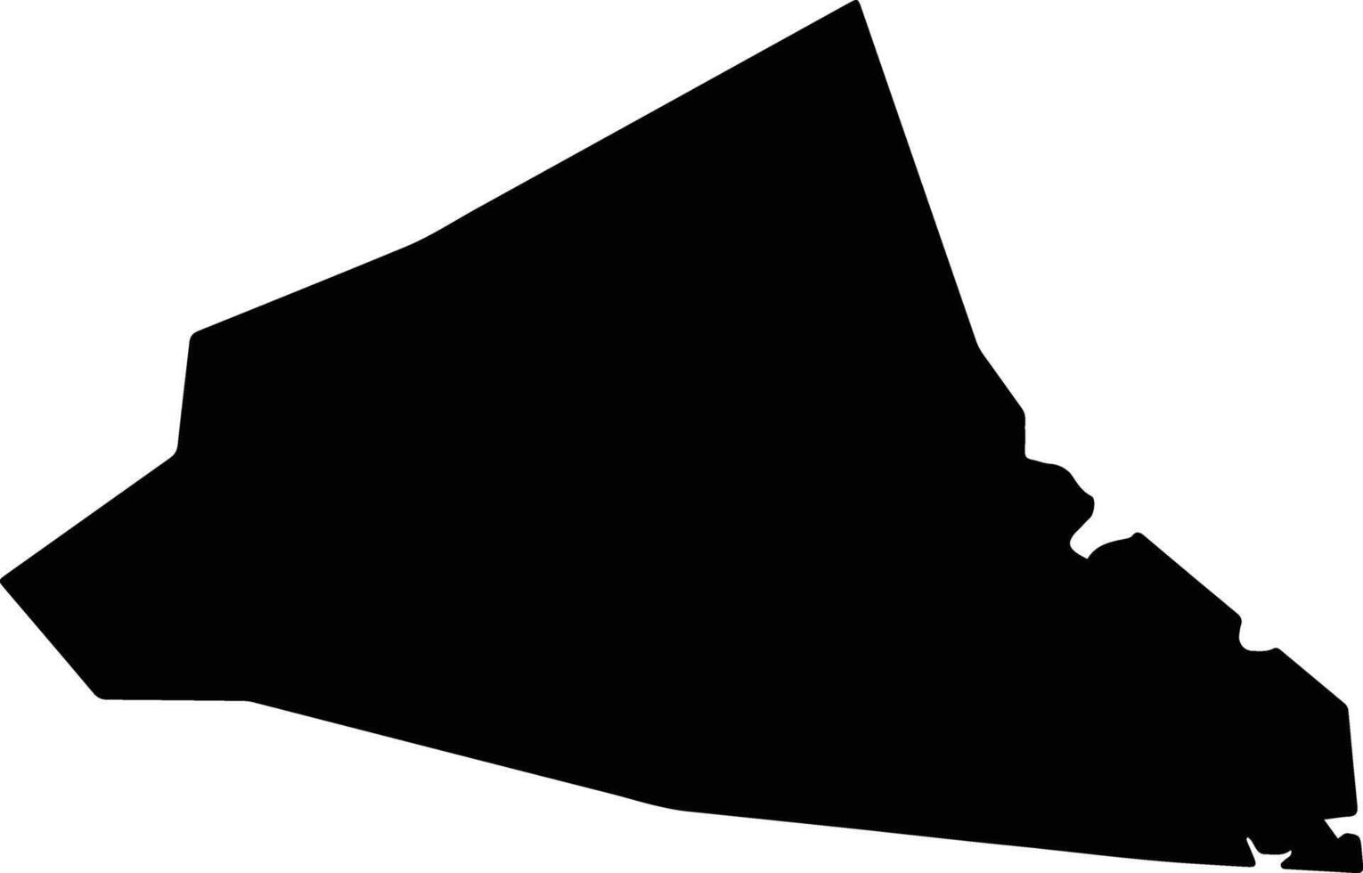 Tara Japan silhouette map vector