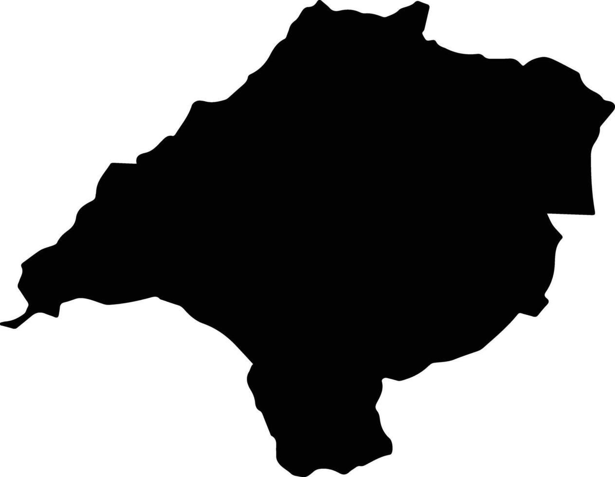 TARGU OCNA Romania silhouette map vector
