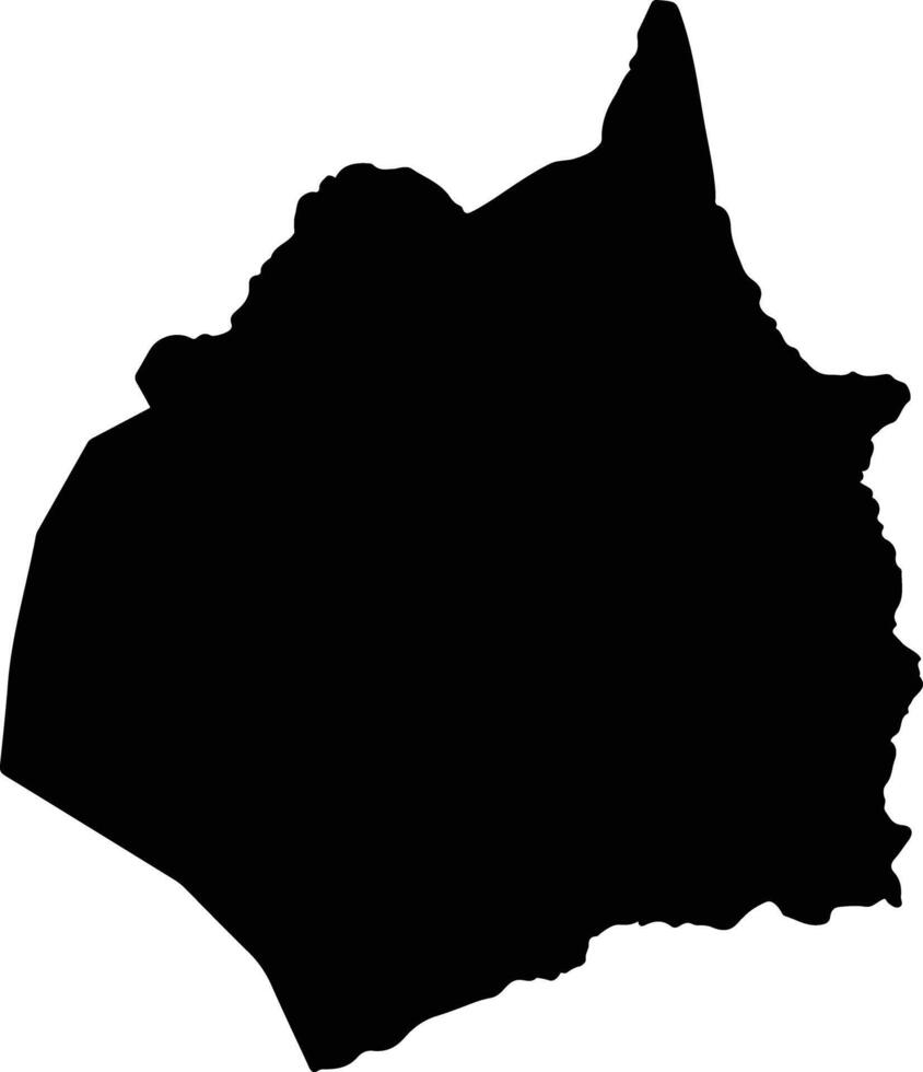 Tarlac Philippines silhouette map vector