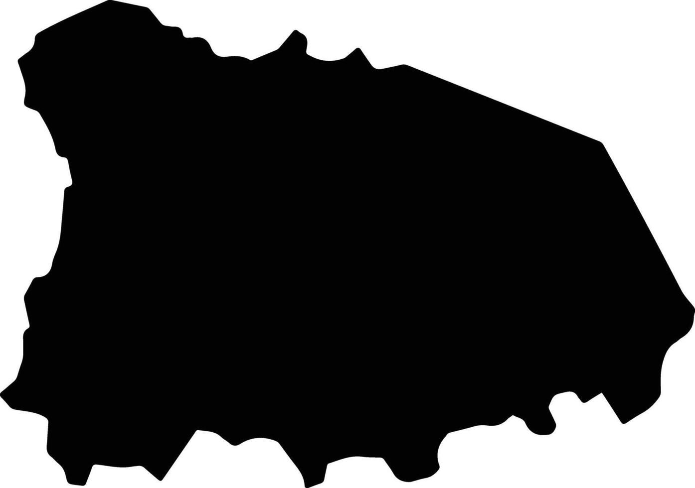 Tartarugalzinho Brazil silhouette map vector