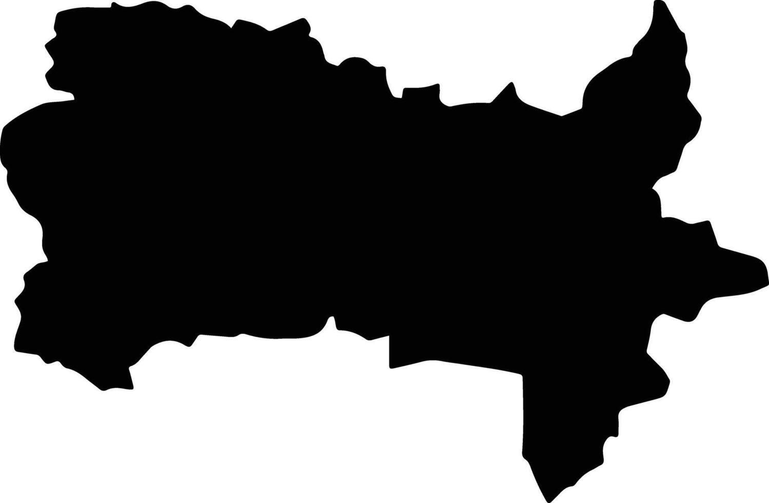 Tasquillo Mexico silhouette map vector