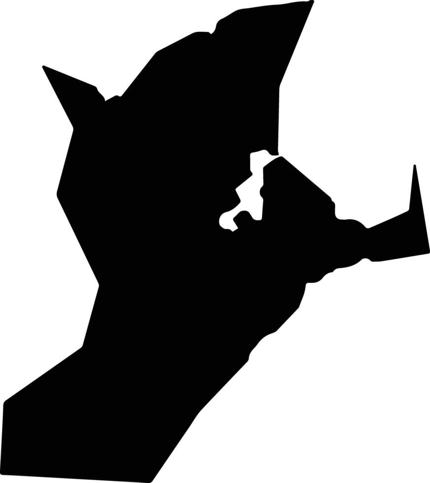 Tatsugo Japan silhouette map vector