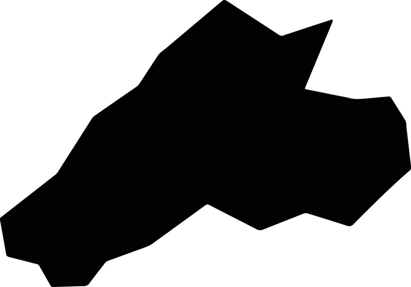 Tatsuno Japan silhouette map vector