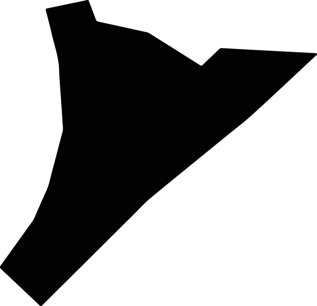 Tavares Brazil silhouette map vector