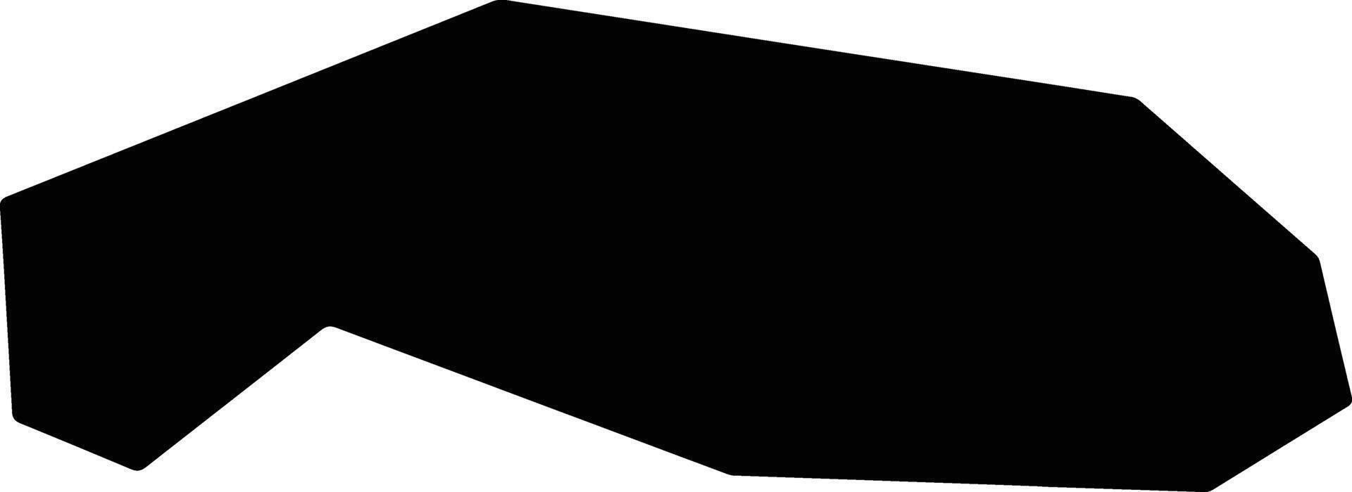 Tavrou Cyprus silhouette map vector