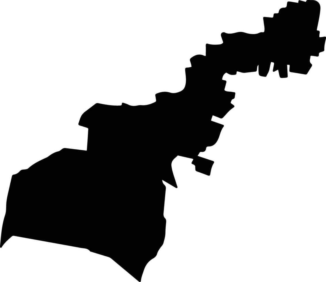Tekom Mexico silhouette map vector