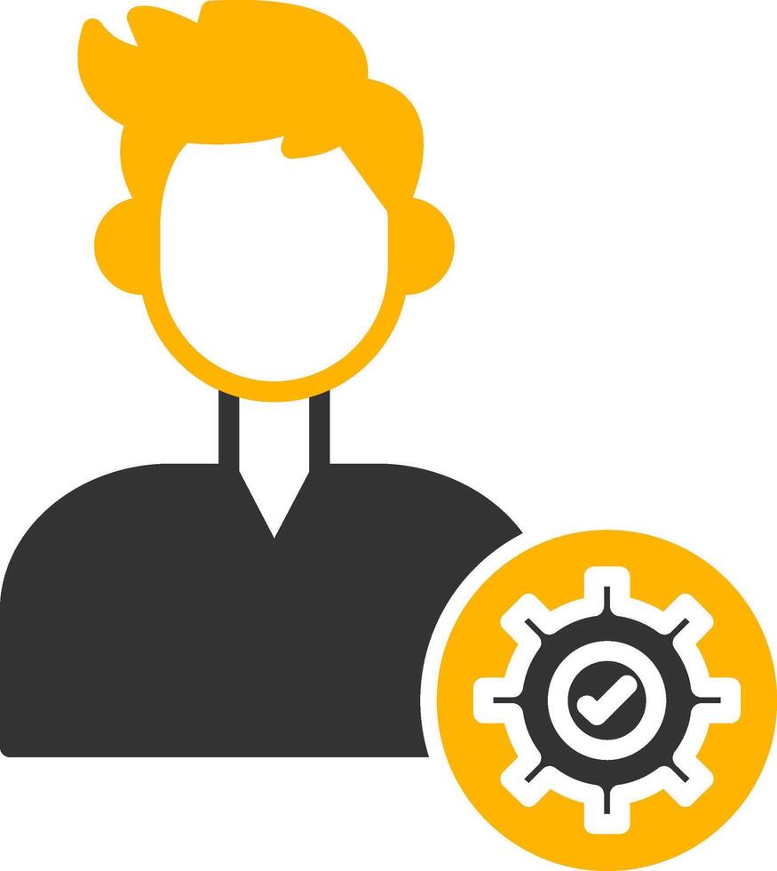 Execute System Command Glyph Two Color vector