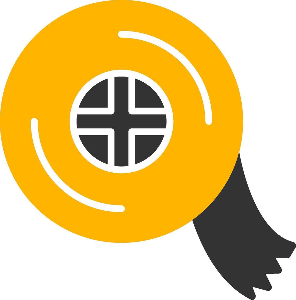 General Masking Tape Glyph Two Color vector