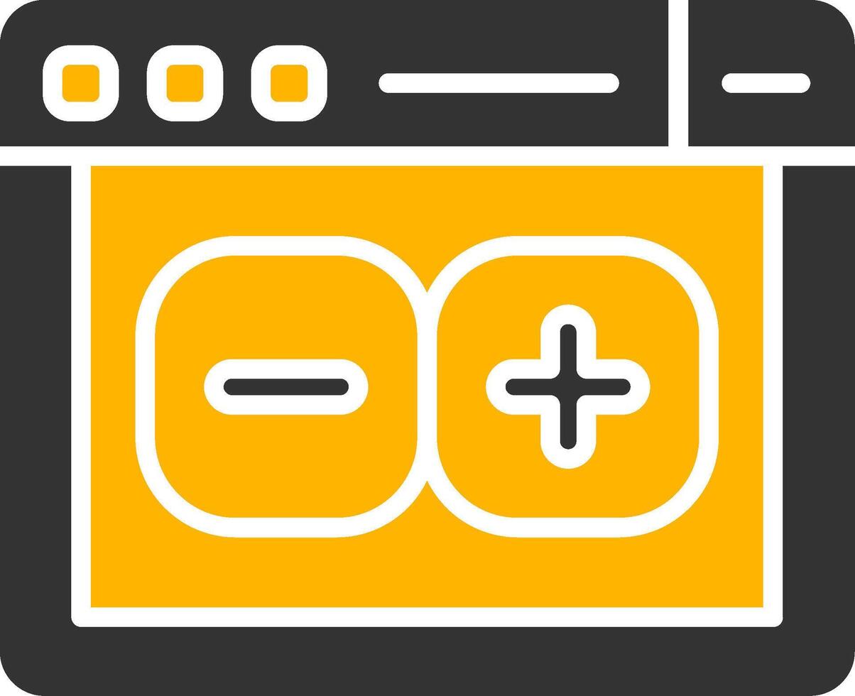 Travis CI Testing Workflow Glyph Two Color vector