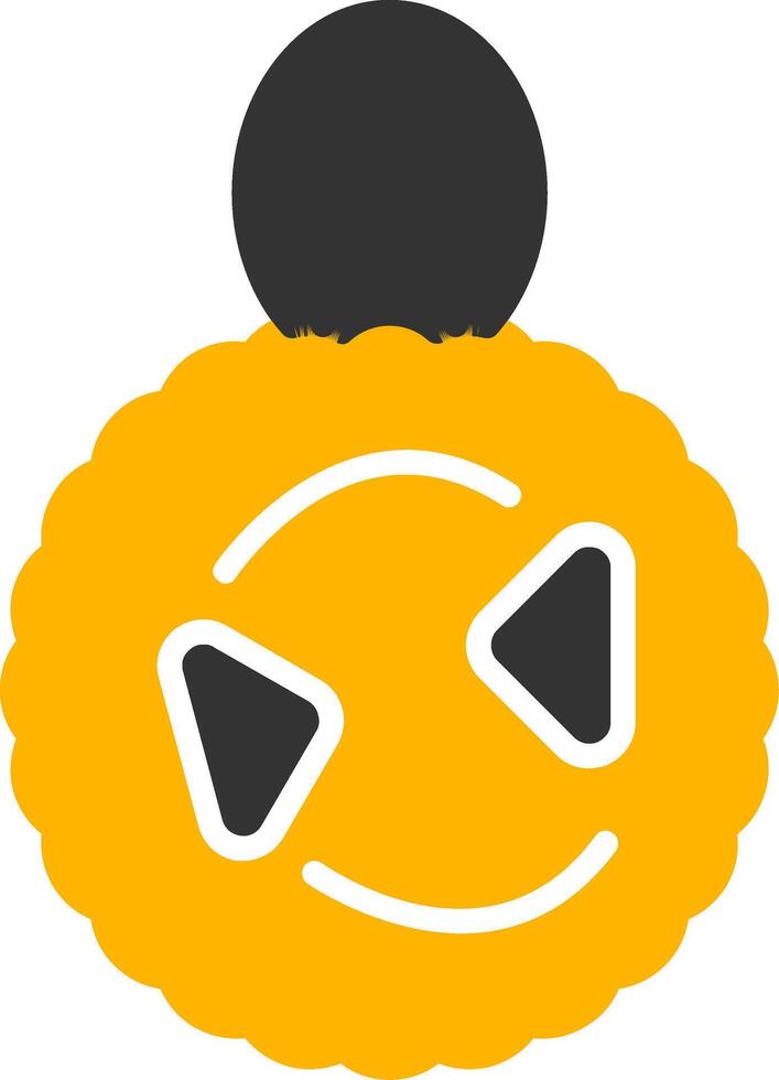 Soft Mesh Body Loofah Glyph Two Color vector