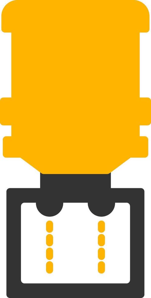 Water Cooler Dispenser Glyph Two Color vector