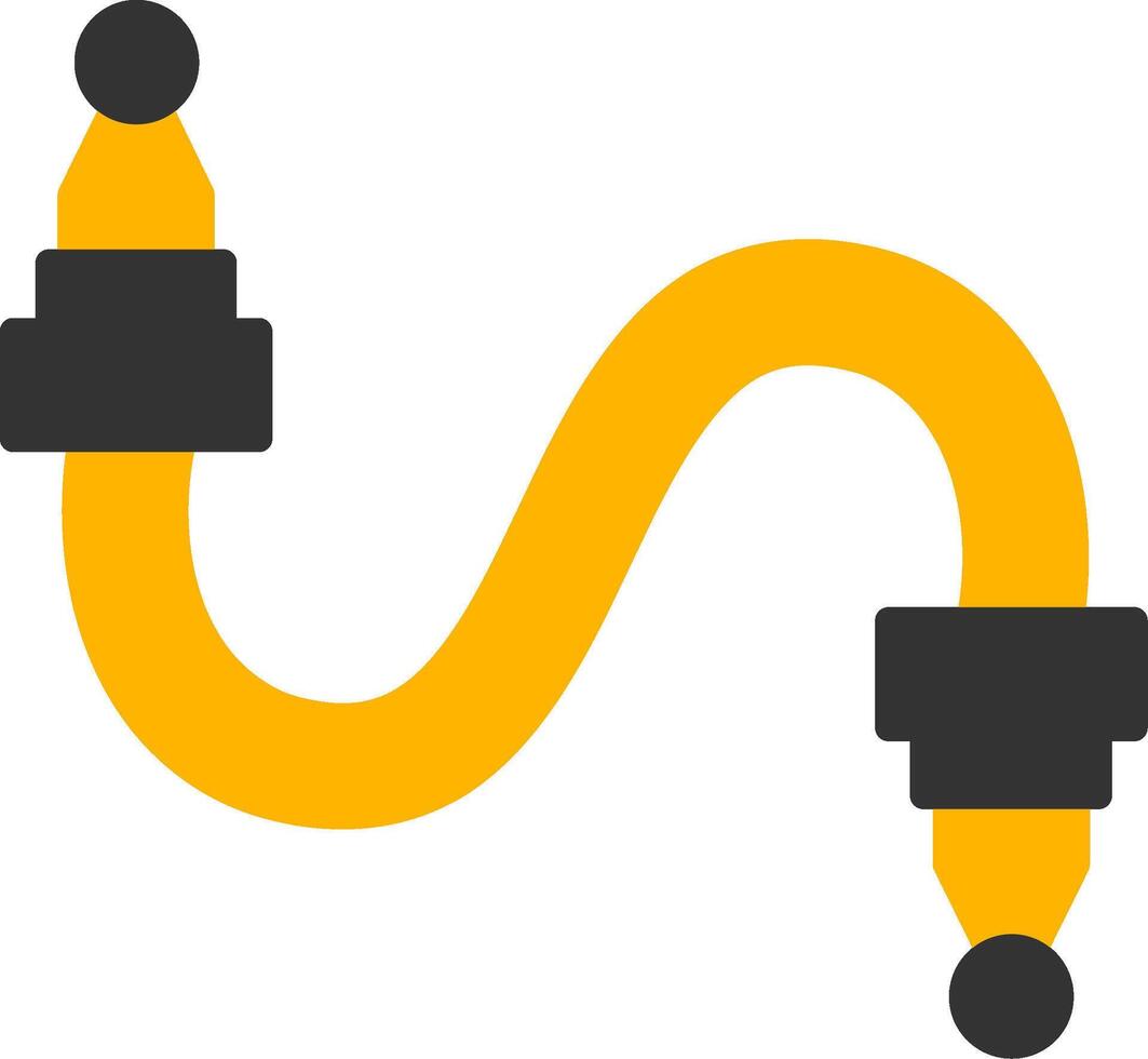 Interior Heater Core Glyph Two Color vector