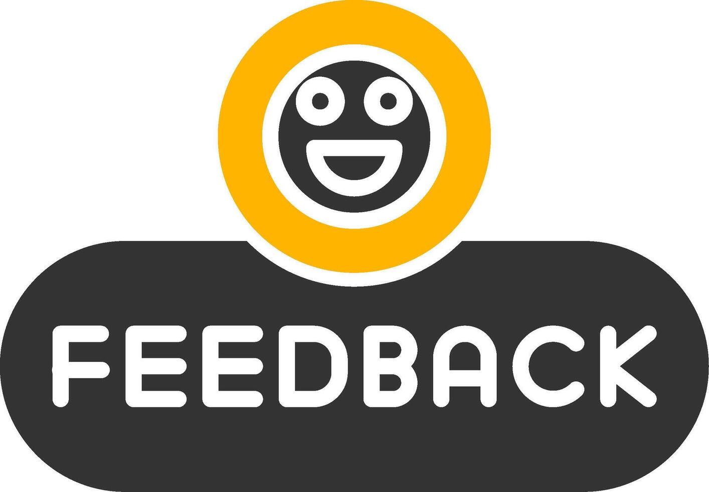 Send Feedback Button Glyph Two Color vector