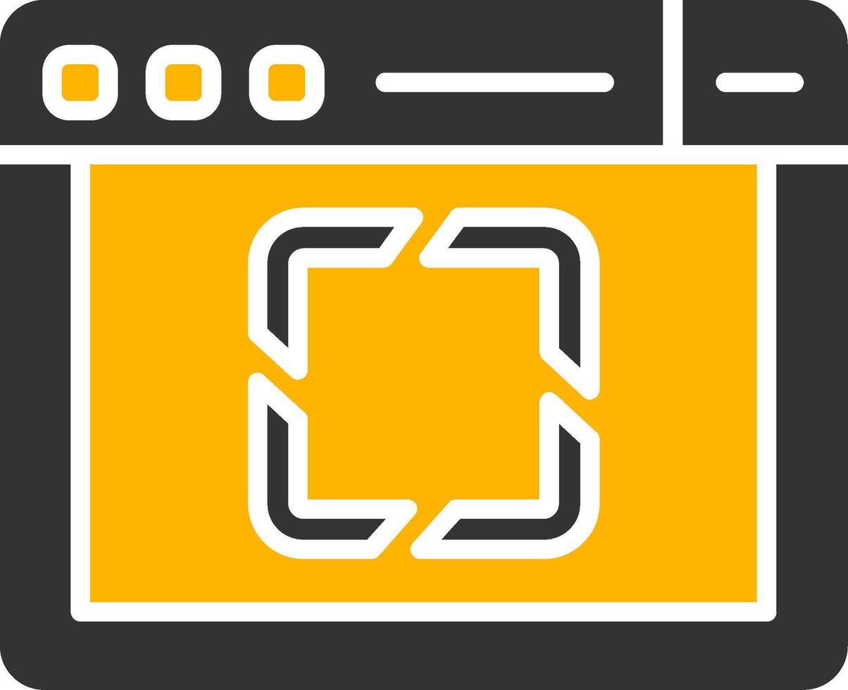 Prismic Content Editor Icon Glyph Two Color vector
