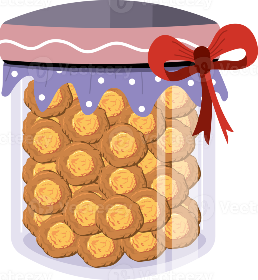 Elegant Eid Cookie Jar for Festive Gift Giving png
