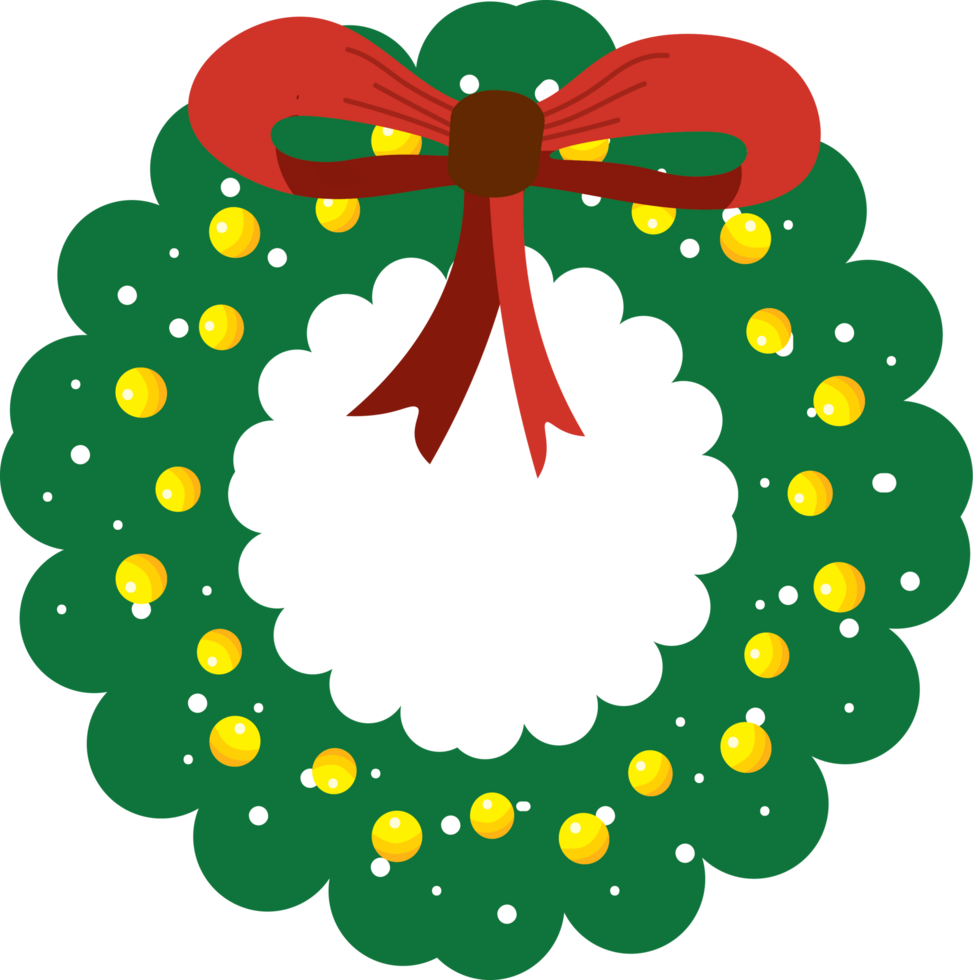 Elegant Advent Wreath for Winter Celebration png