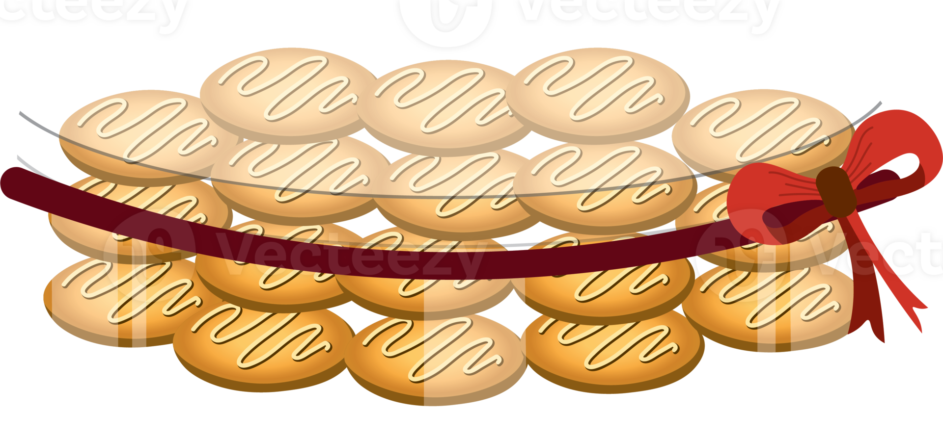 Traditional Eid Treats in Transparent Jar png