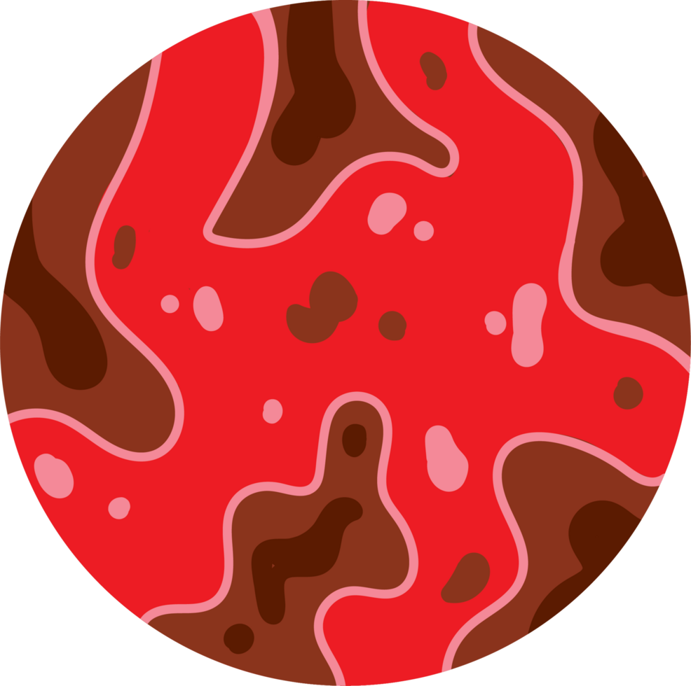 Cosmic Planet Arrangement in Starry Space png