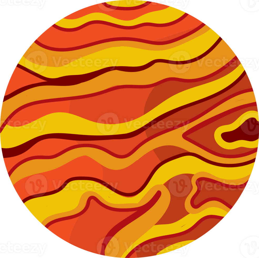 Outer Space Planet Collection with Dark Sky png