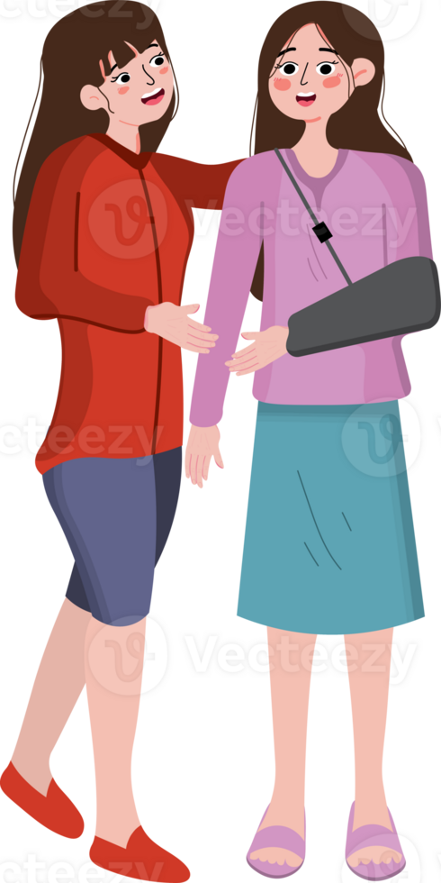 Kindness Toward Disabled People Illustration png