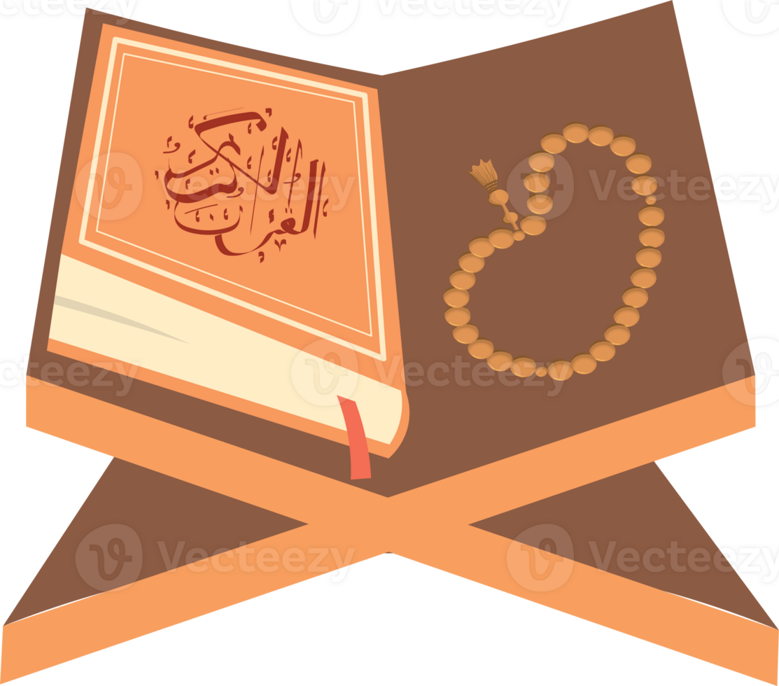 Quran and Beads png