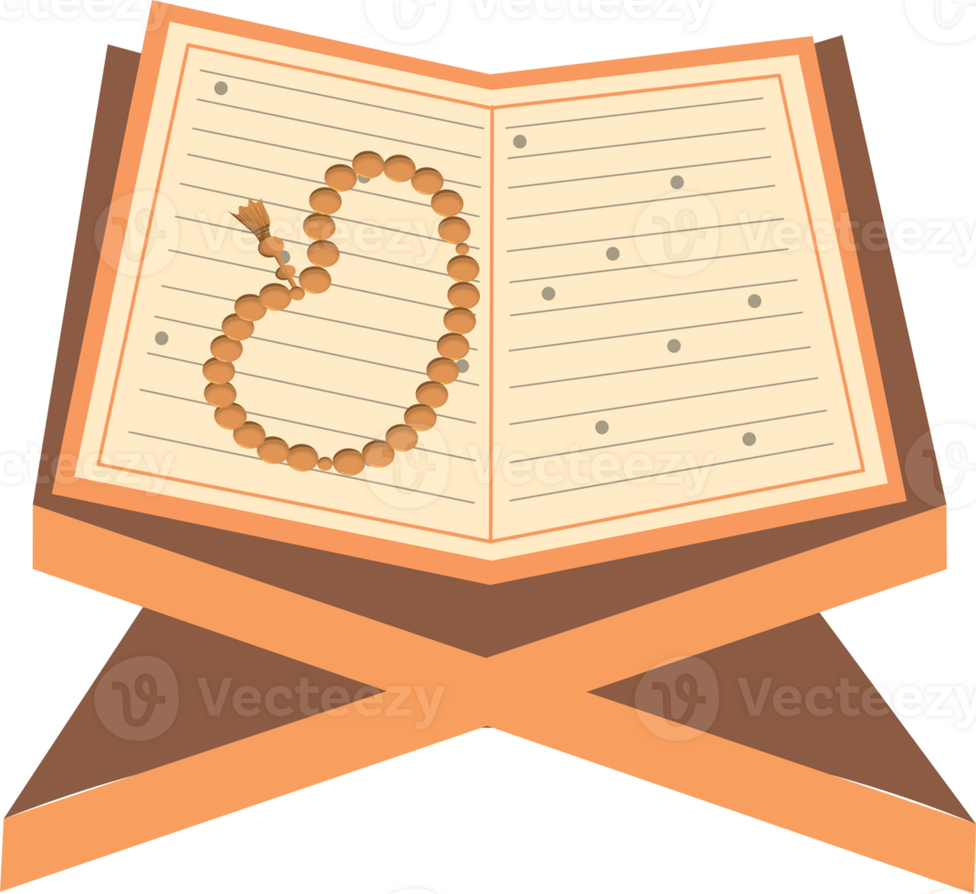 Nuzulul Quran Celebration with Prayer Items png