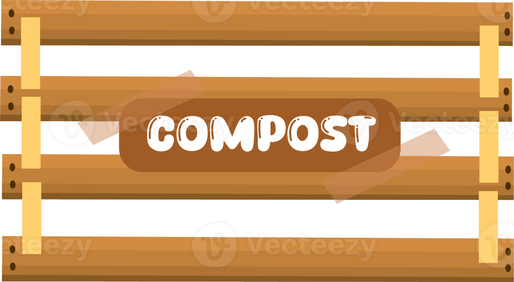 Waste Sorting Bin for Organic Materials Only png