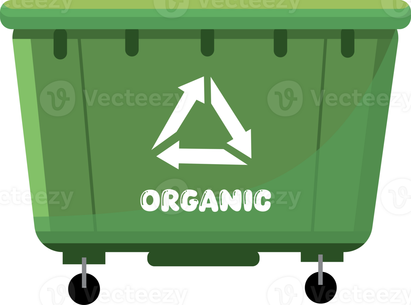 Trash Bin for Compostable Organic Waste png