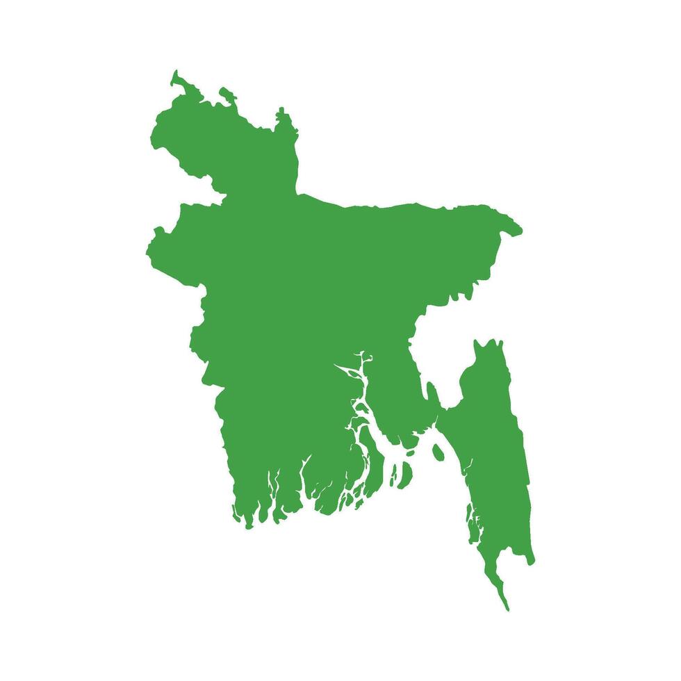 Bangladesh Map Boundary vector