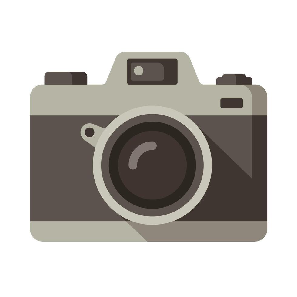 Flat Camera Icon vector