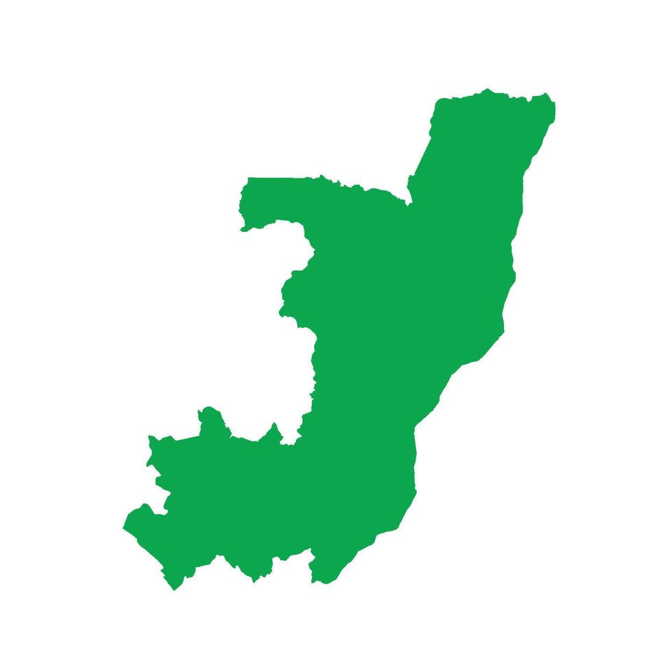Republic of the Congo Map Boundary vector