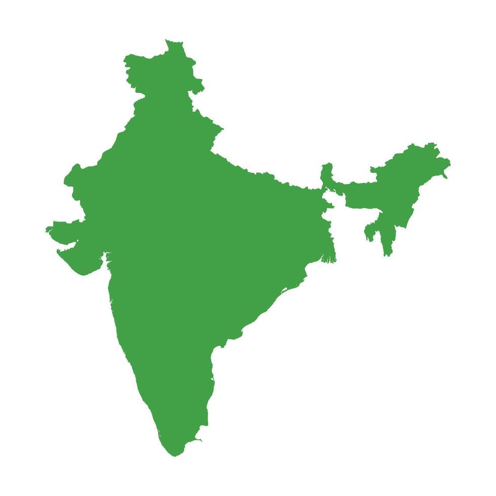 India Map Boundary vector