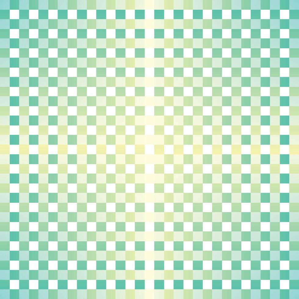 Gradient Checkerboard A vibrant gradient of squares creates a striking, geometric pattern that captures the eye with its symmetry and modern aesthetic. vector