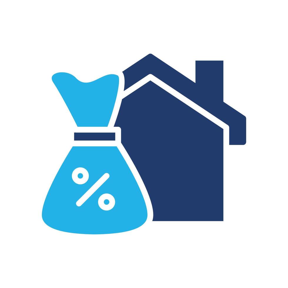 home loan colored icon symbol design good for web or mobile app vector