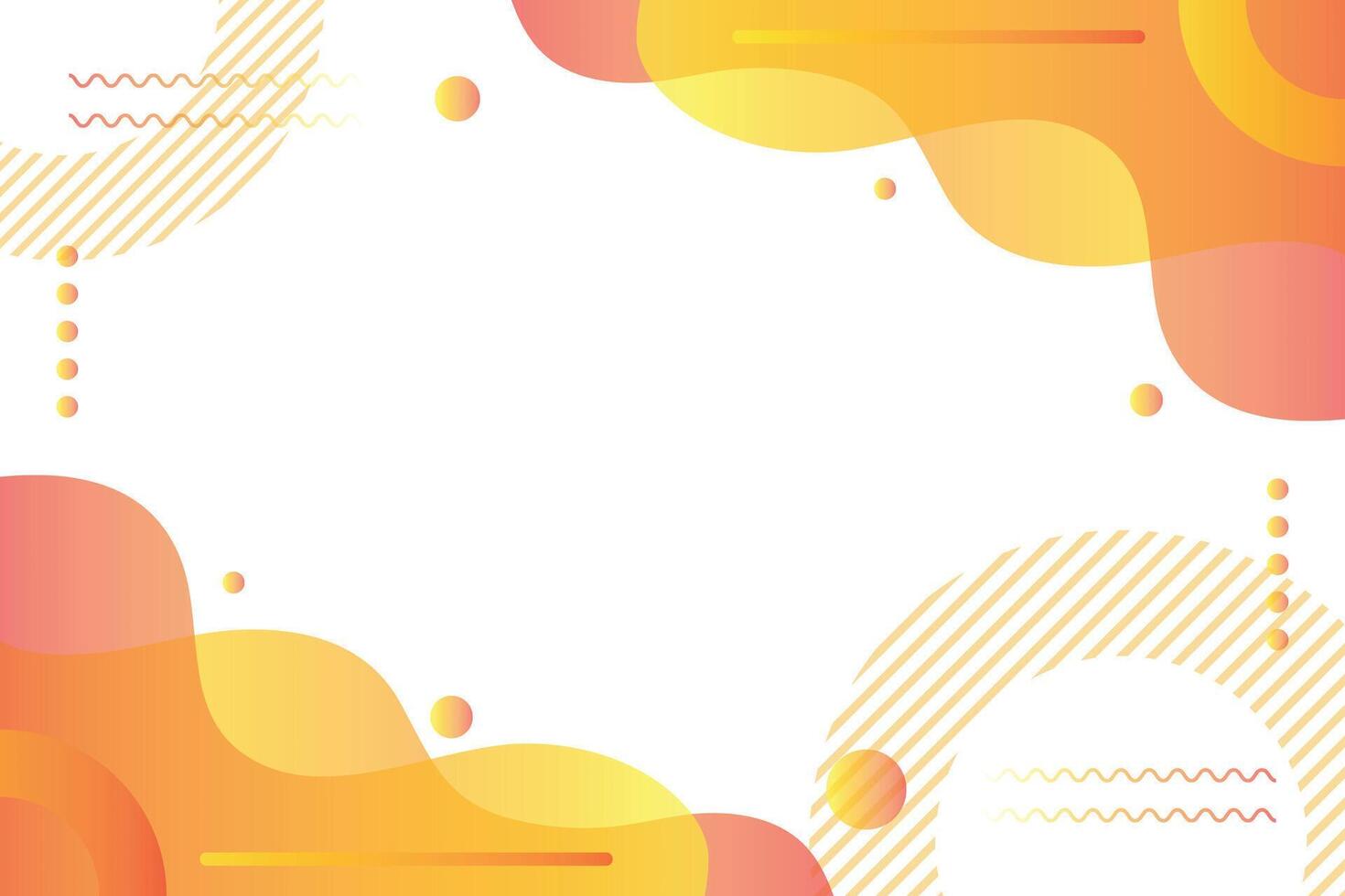 Yellow gradient geometry background vector
