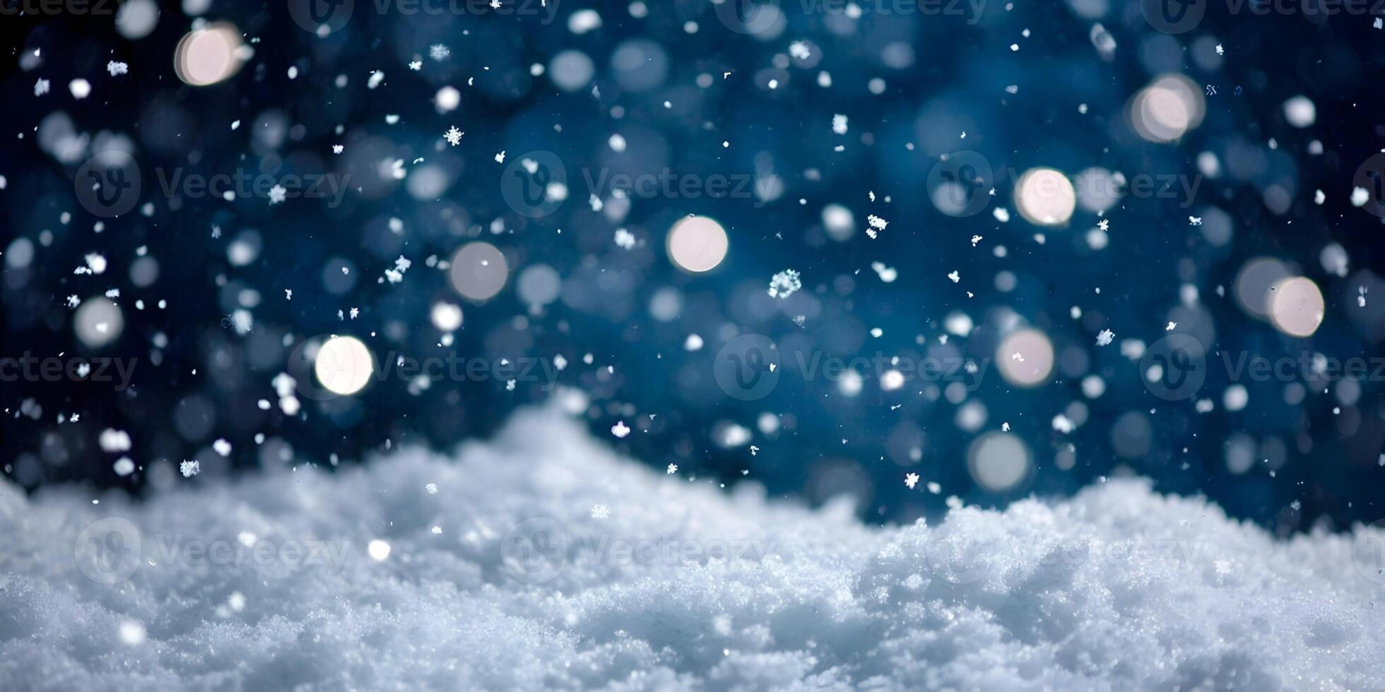 Falling Snowflakes Winter Snow Background Image photo