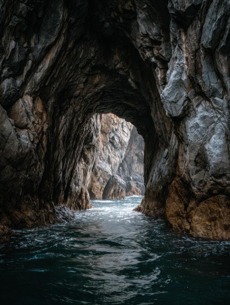 A Hidden Sea Cave Filled With Ancient Mystery photo