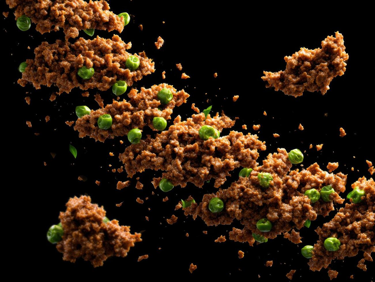 Falling Keema Matar With Minced Meat And Peas photo