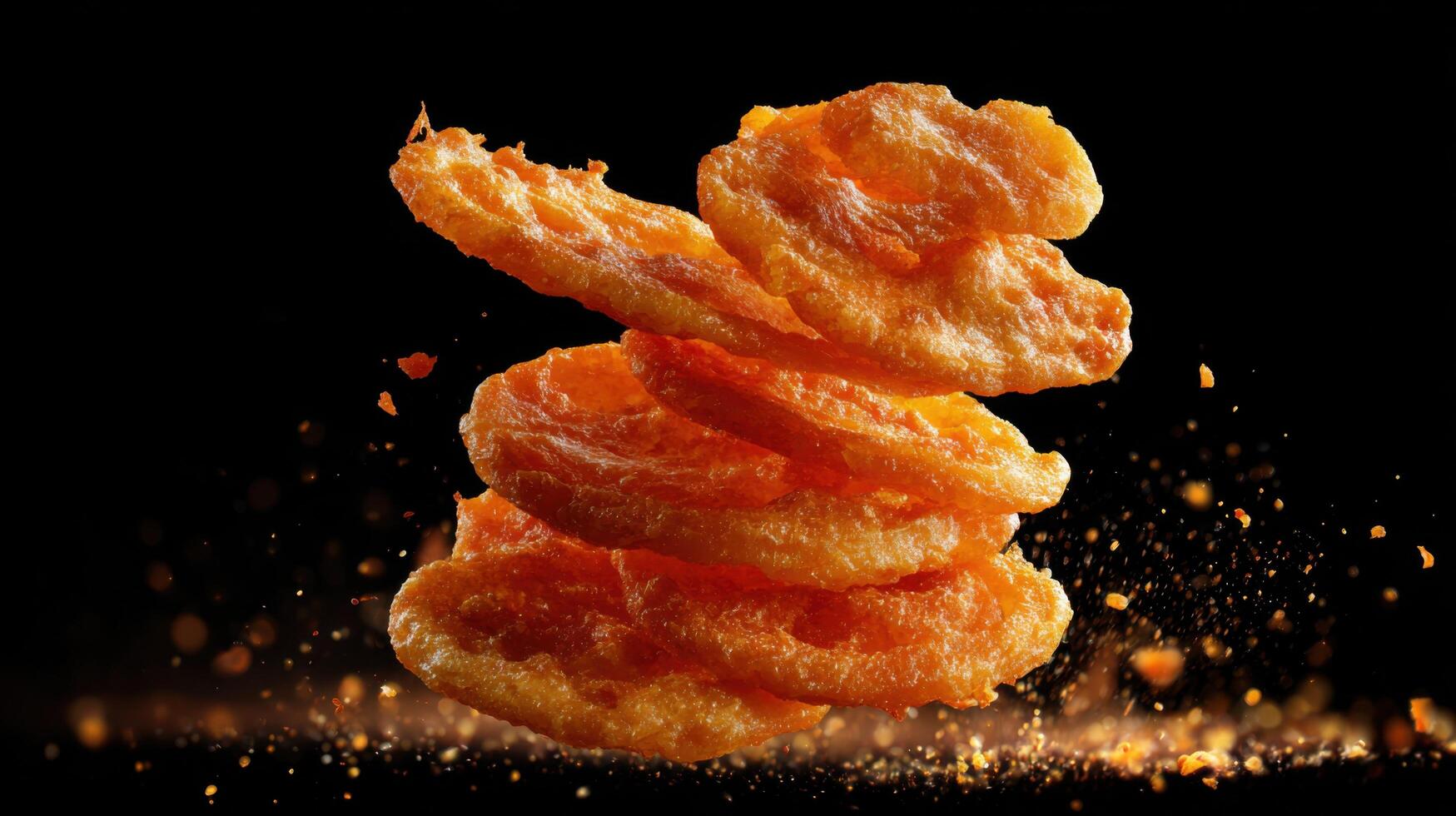 The Famous Pair Of Fafda And Jalebi Tumbling photo