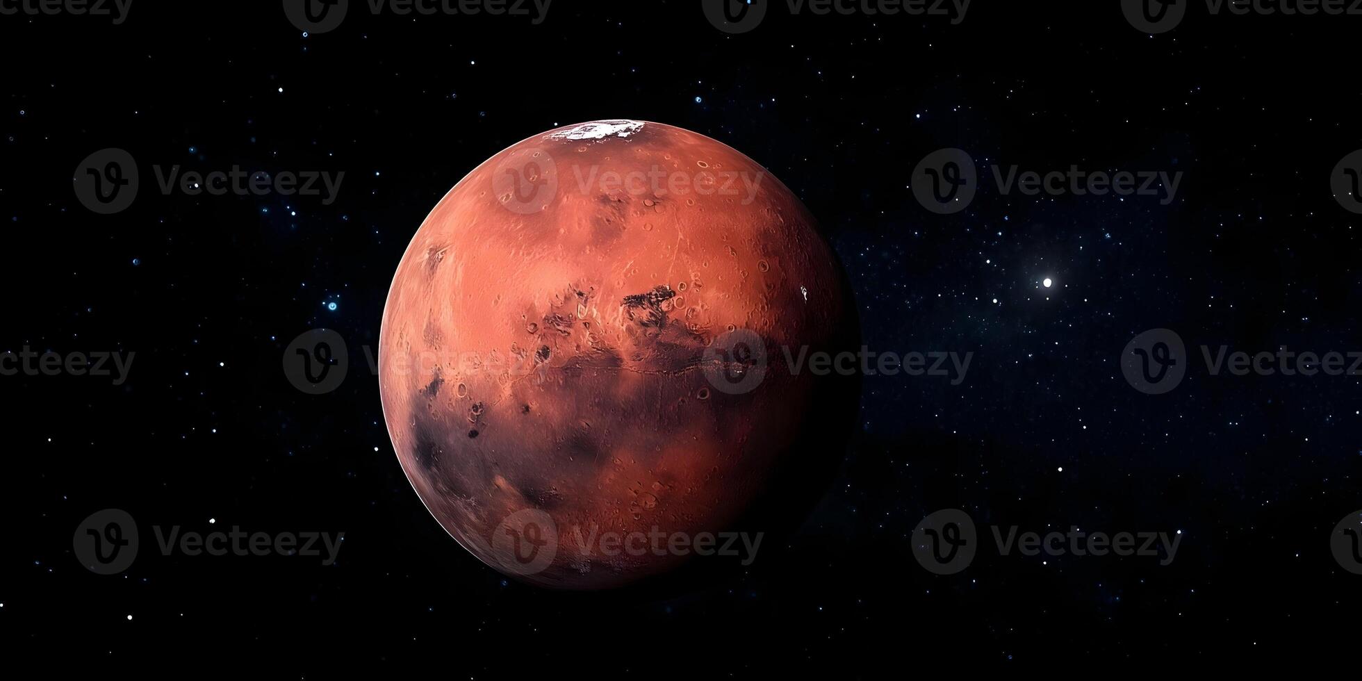 Detailed Mars Planet Surface Red Planet Space Astronomy photo