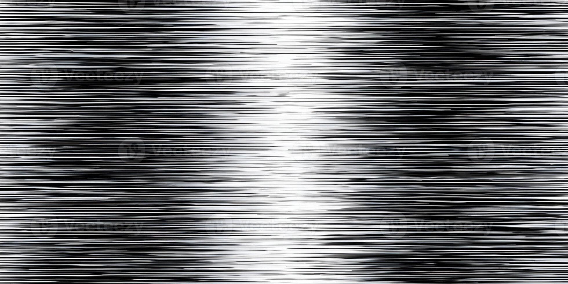 Abstract Black and White Horizontal Lines Texture Background photo