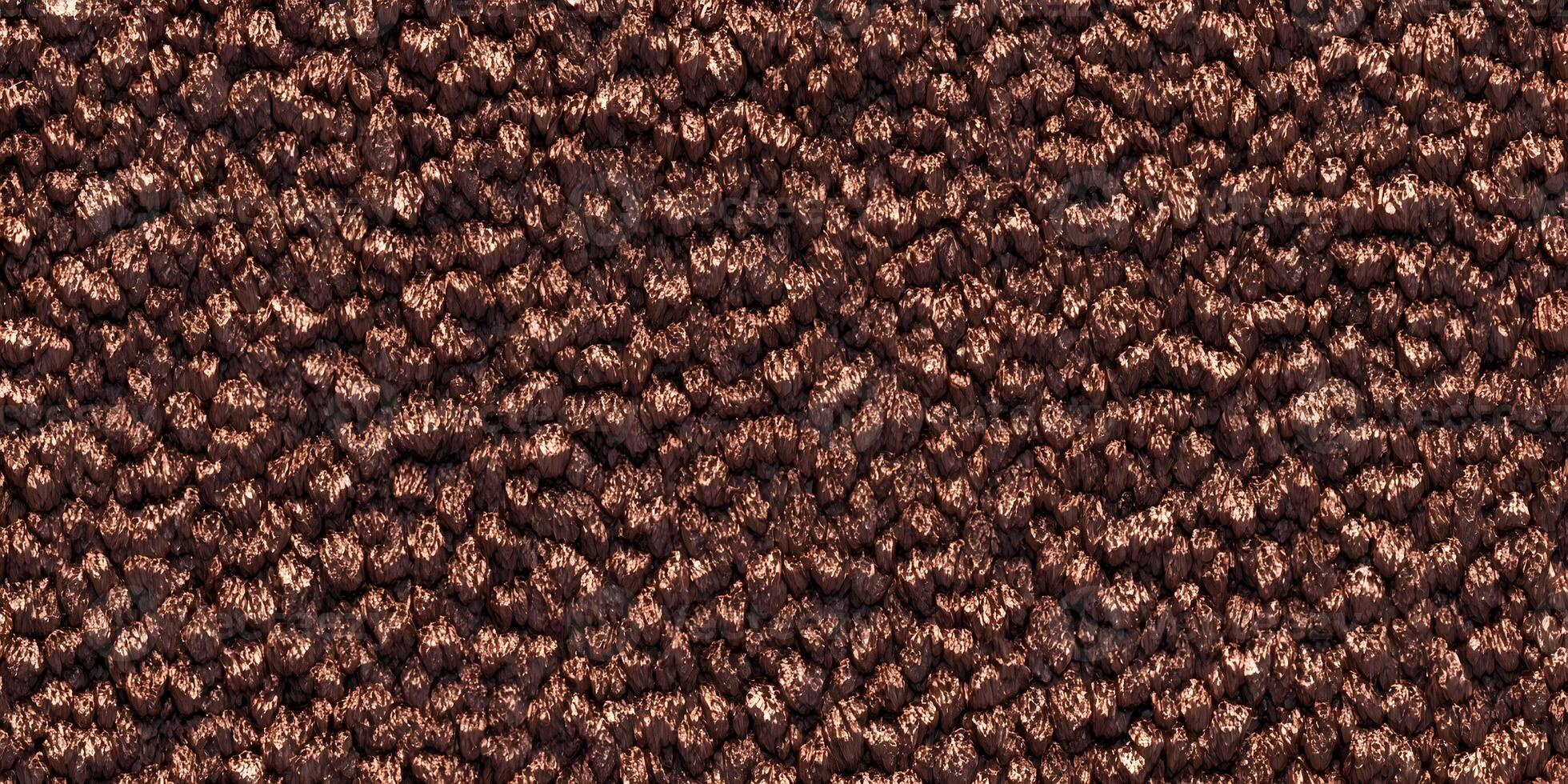 Abstract Brown Metallic Texture Seamless Pattern Background photo