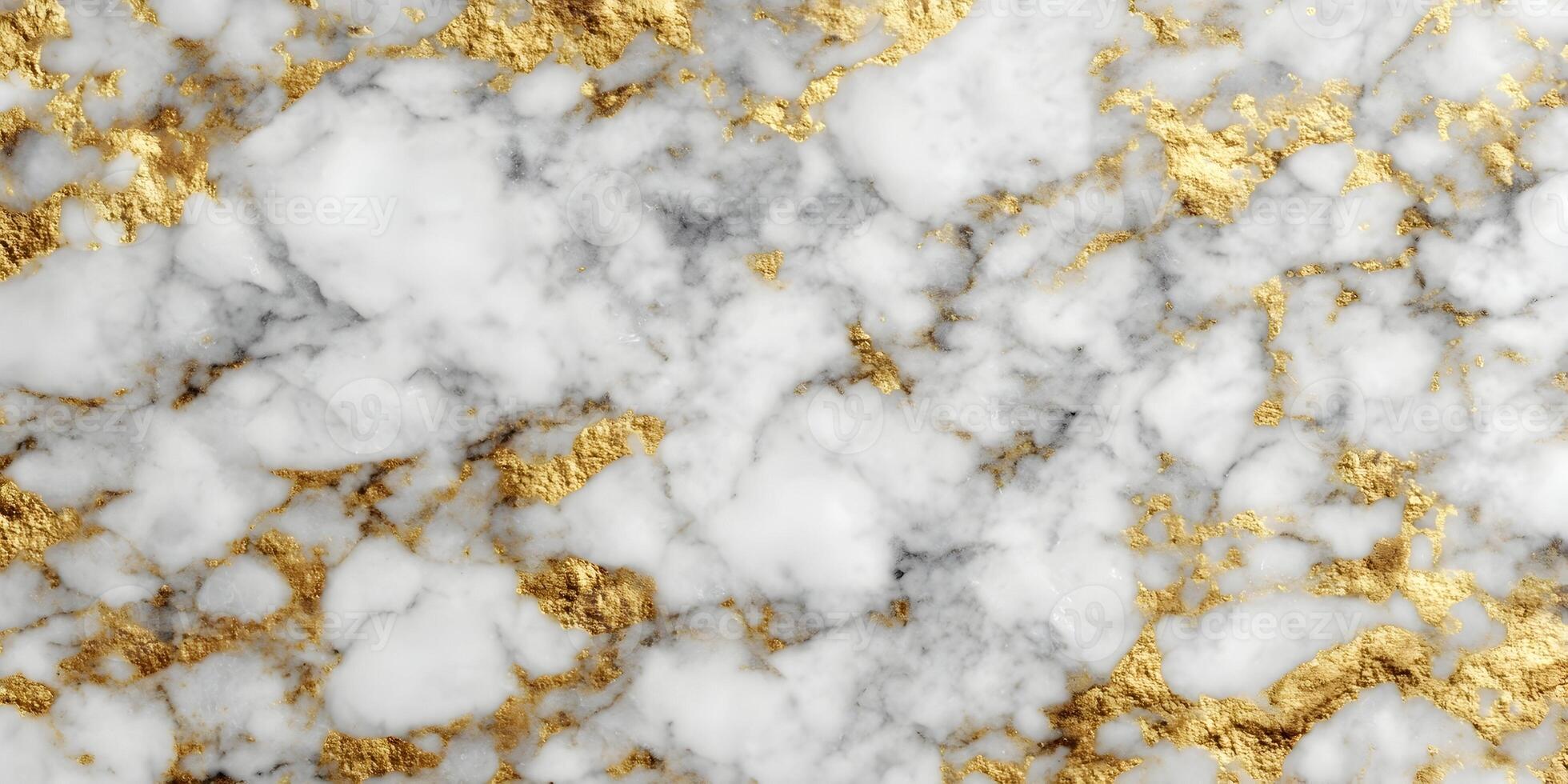 White Marble Texture with Golden Foil Accents Elegant Background Design photo